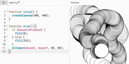 afk club: JavaScript Code Art for Beginners