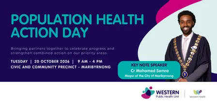 Western Public Health Unit - Population Health Action Day