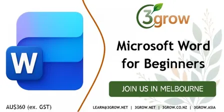 Microsoft Word for Beginners, 1-Day Training Course in Melbourne
