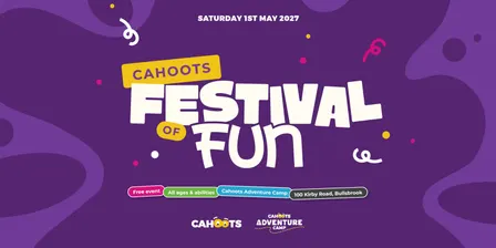 Cahoots Festival of Fun 2027