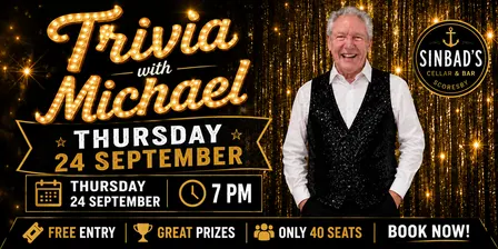 Trivia With Michael – at Sinbad's Bar Scoresby