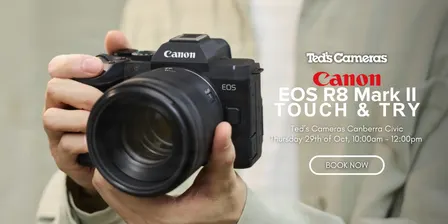 Canon R8 II Touch and Try - Canberra Civic