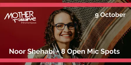 Mother Tongue Poetry OCTOBER 2026: Noor Shehabi