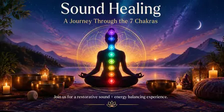 Chakra Meditation + Sound +Energy Balancing