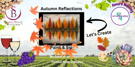 Autumn Reflections Paint & Sip