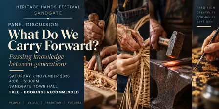 Heritage Hands Panel Discussion: What Do We Carry Forward?