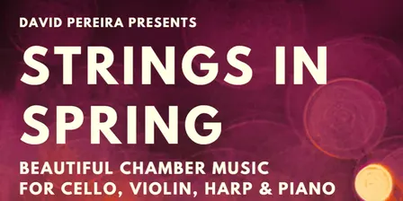 Strings in Spring – Beautiful Chamber Music for Cello, Violin, Harp & Piano