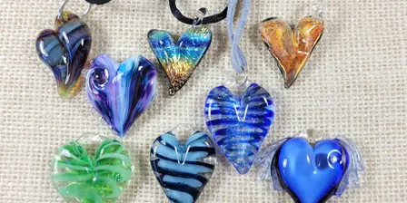 Glass Pendant and Hearts Workshop