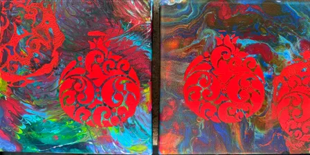 Awaken Your Inner Artist: Acrylic Painting & Mindfulness with Mahnaz Weldy