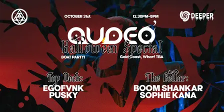 AUDEO: HALLOWEEN BOAT CRUISE ft DEEPER