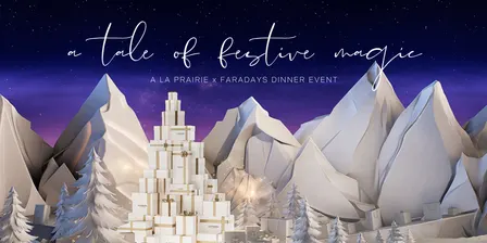 A Tale of Festive Magic, the La Prairie Holiday Dinner