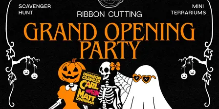 Grand Opening Ribbon Cutting Costume Party