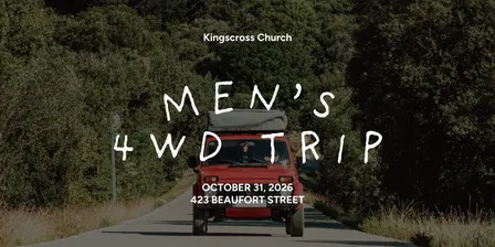 Kingscross 4WD Adventure: Wilbinga Beach - Men's Event