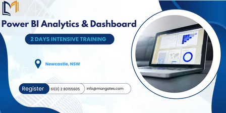 Power BI Analytics & Dashboard: 2 Days Intensive Training | Newcastle, NSW