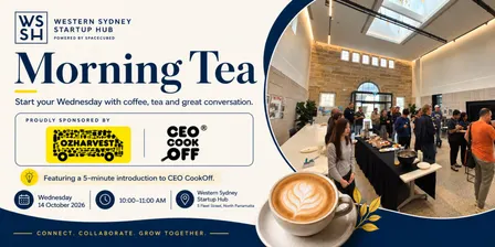 WSSH Morning Tea | Sponsored by OzHarvest