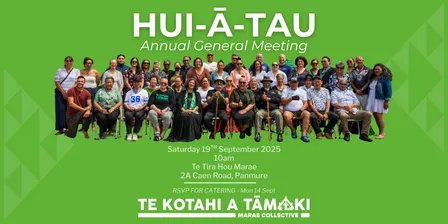 Te Kotahi a Tāmaki: Hui-ā-Tau 2026