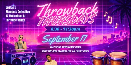Throwback Thursdays 100% Bachata Party - Sept 17