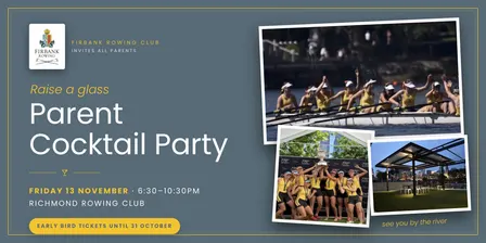 2026 Firbank Rowing Parents' Cocktail Party