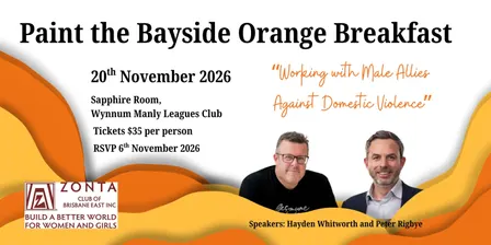 Paint the Bayside Orange Breakfast