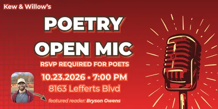 October Poetry Open Mic Night