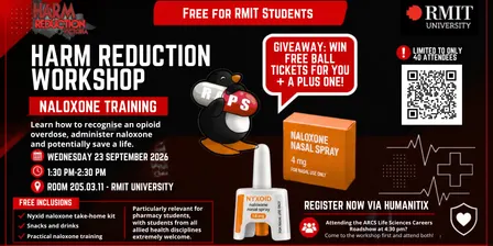 Harm Reduction Workshop: Naloxone Training