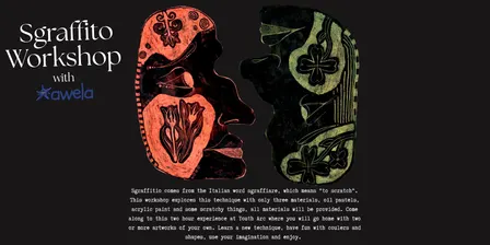 Sgraffito w/ Poppy: 12-25 Only