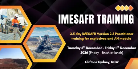 IMESAFR Training 2026 - 3.5 day (To be invoiced)