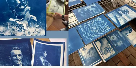 Youth School Holidays: Cyanotope printing with Parish Stapleton (Ages 14-24)