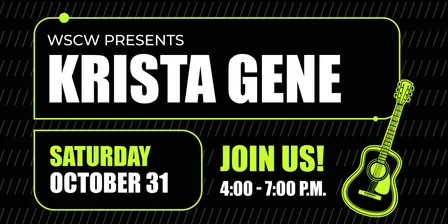 Krista Gene Live at WSCW October 31