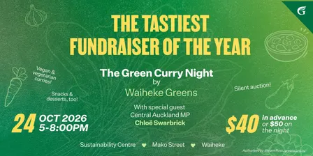 Waiheke Greens Green Curry Night