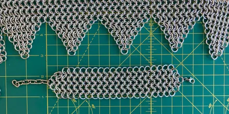 Beginner Chainmail Bracelet with Abbs