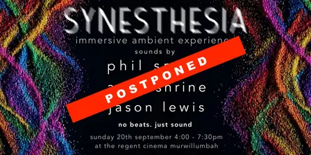 SYNESTHESIA - immersive ambient experience | SEP 20