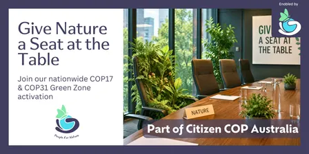 Give Nature a Seat at the Table - Citizen COP 2026