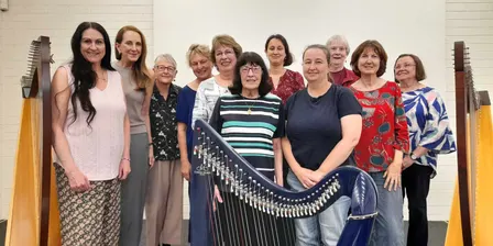 'Highly Strung' Harp Ensemble @ Humph Hall