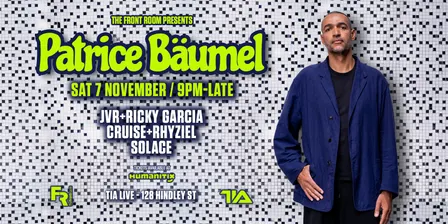 Front Room Presents PATRICE BAUMEL