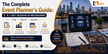 The Complete Event Planner's Guide: A 1 Day Session in Melbourne