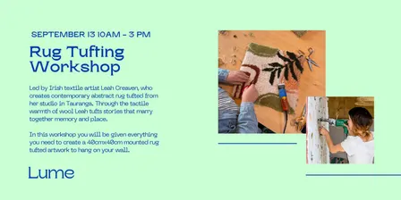 Creative Studio: Rug Tufting Workshop