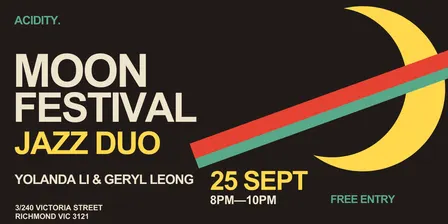 Moon Festival Jazz Duo | Yolanda Li & Geryl Leong
