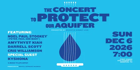 Acoustic Sunday Live '26 - The Concert to Protect Our Aquifer