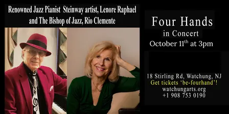 Four Hands in Concert - Lanore Raphael and Rio Clemente Jazz