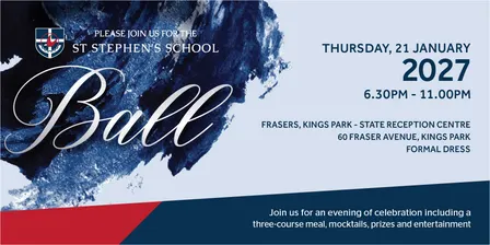 St Stephen's School Duncraig Year 12 Ball 2027