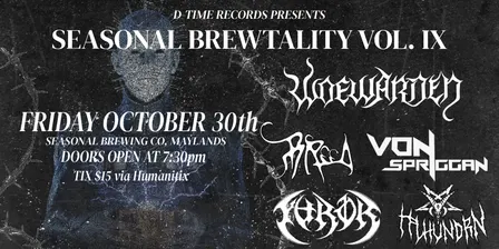 SEASONAL BREWTALITY VOL. IX (HALLOWEEN EDITION)
