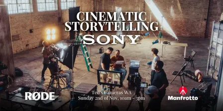 Cinematic Storytelling With Sony - Expression of Interest