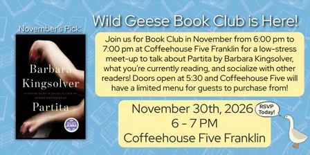 Wild Geese Bookshop Book Club