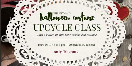 Halloween Costume Upcycle Class
