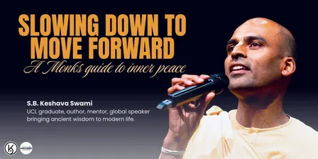 Slowing Down to Move Forward: A Monk’s Guide to Inner Peace