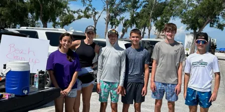 Manatee Beach Clean-Up