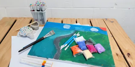 Very Arty Morning Ages 6+, $75