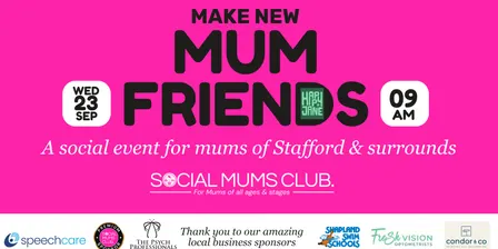 WEDNESDAY 'Meet new mum friends' coffee catch up