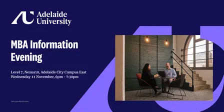 Master of Business Administration Information Evening